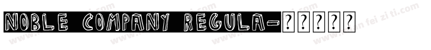 Noble Company Regula字体转换